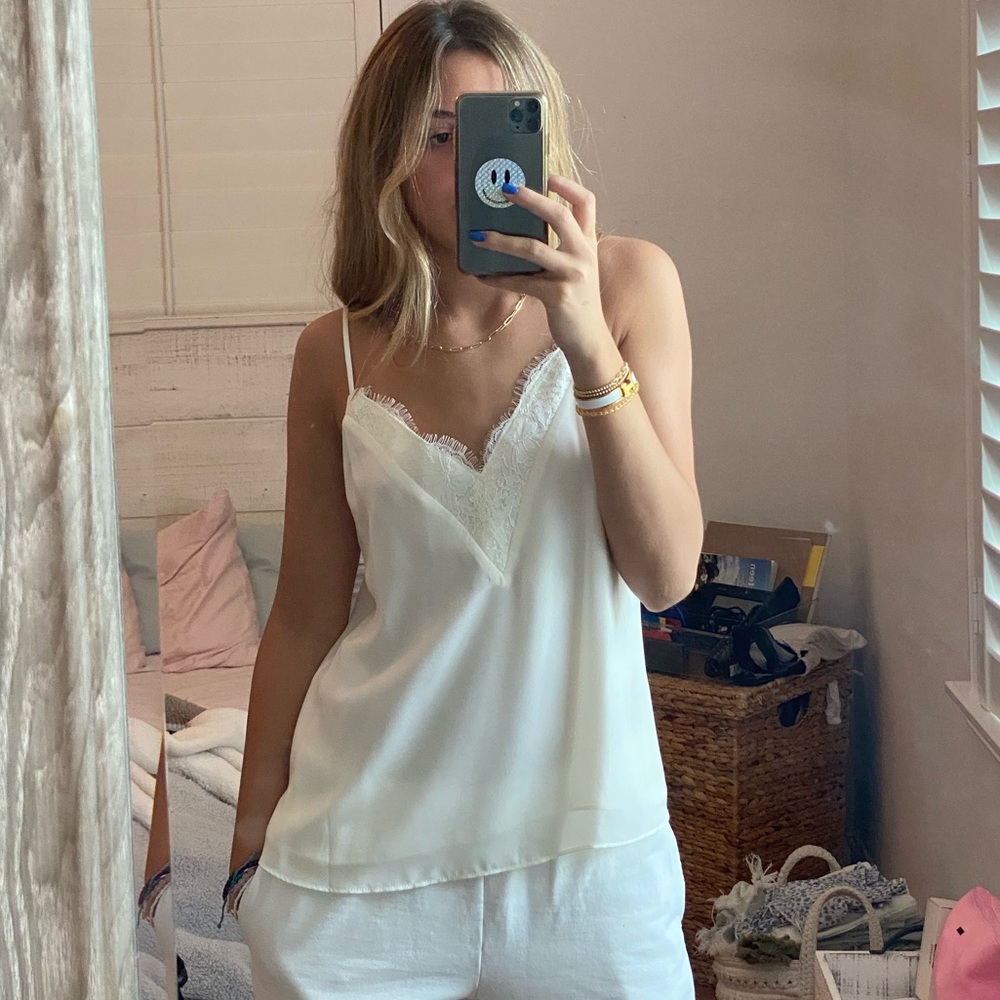 slip on pajama top